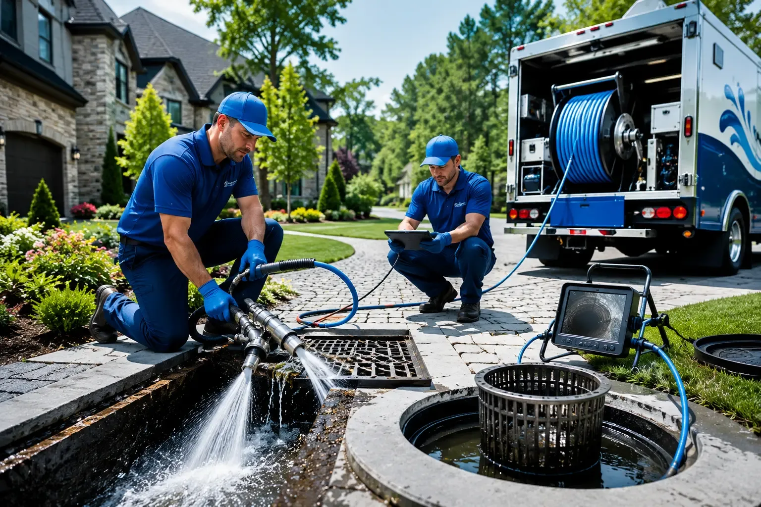 Local outdoor drain cleaning professionals in Elyria, NE